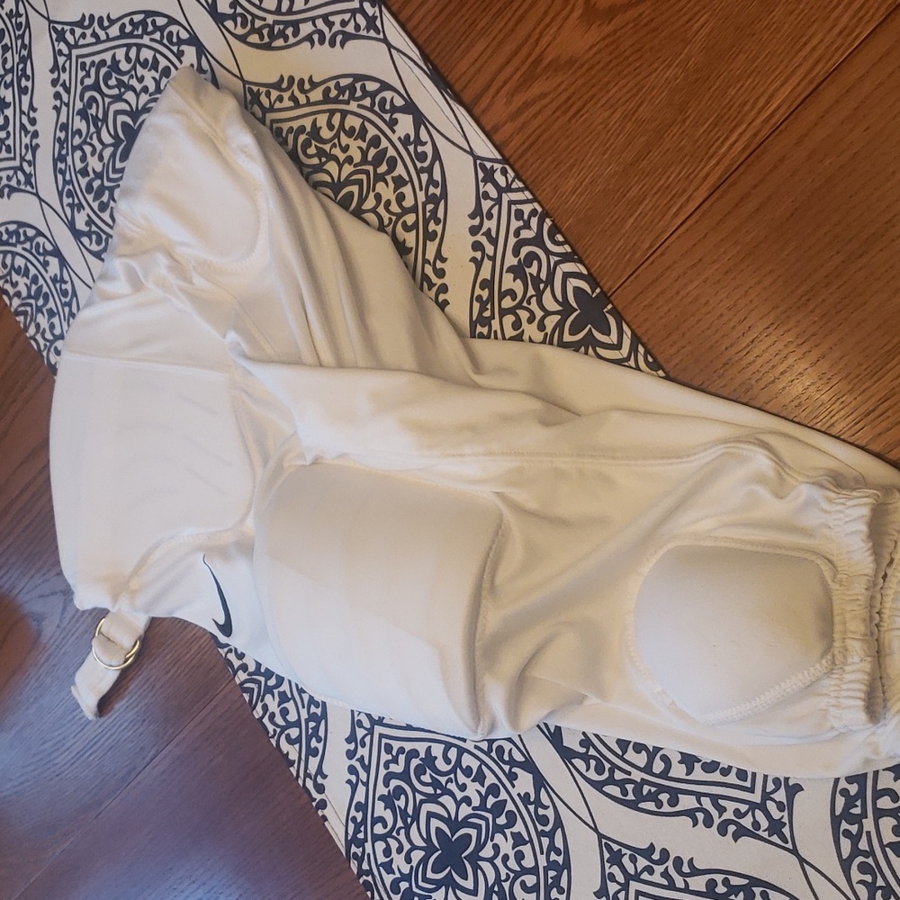 Nike Youth Padded Football Pants White Size Large